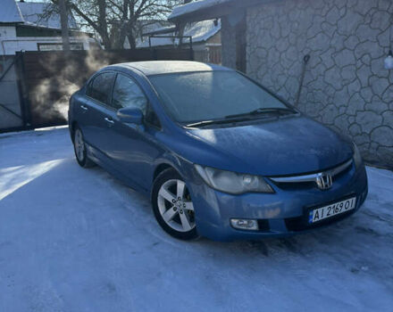 Синий Хонда Цивик, объемом двигателя 1.8 л и пробегом 314 тыс. км за 4999 $, фото 1 на Automoto.ua
