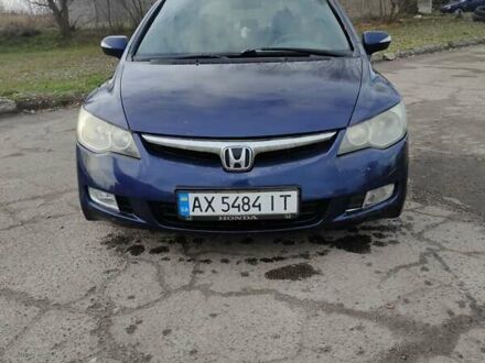 Синий Хонда Цивик, объемом двигателя 1.8 л и пробегом 223 тыс. км за 4800 $, фото 1 на Automoto.ua