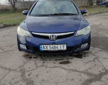 Синій Хонда Сівік, об'ємом двигуна 1.8 л та пробігом 223 тис. км за 4800 $, фото 1 на Automoto.ua