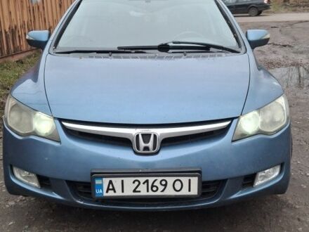 Синий Хонда Цивик, объемом двигателя 1.8 л и пробегом 313 тыс. км за 4600 $, фото 1 на Automoto.ua