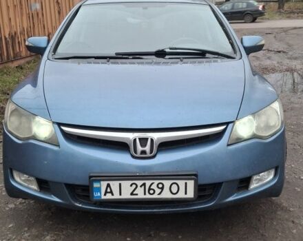 Синий Хонда Цивик, объемом двигателя 1.8 л и пробегом 313 тыс. км за 4600 $, фото 1 на Automoto.ua