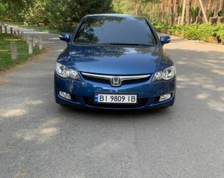 Синий Хонда Цивик, объемом двигателя 1.8 л и пробегом 203 тыс. км за 4800 $, фото 1 на Automoto.ua