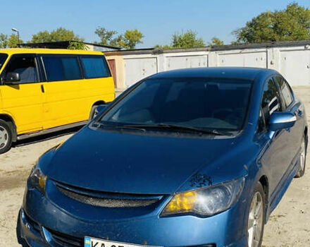 Синий Хонда Цивик, объемом двигателя 1.8 л и пробегом 290 тыс. км за 4500 $, фото 1 на Automoto.ua