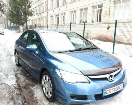Синий Хонда Цивик, объемом двигателя 1.8 л и пробегом 196 тыс. км за 6500 $, фото 1 на Automoto.ua