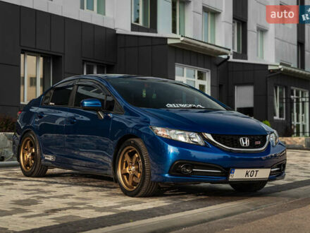 Синий Хонда Цивик, объемом двигателя 2.4 л и пробегом 160 тыс. км за 15500 $, фото 1 на Automoto.ua