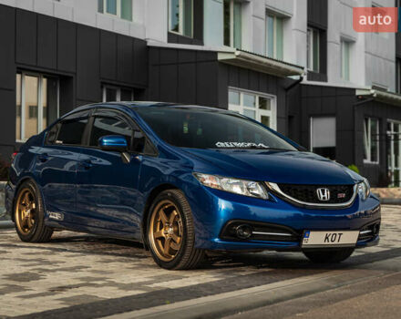Синий Хонда Цивик, объемом двигателя 2.4 л и пробегом 160 тыс. км за 15500 $, фото 1 на Automoto.ua