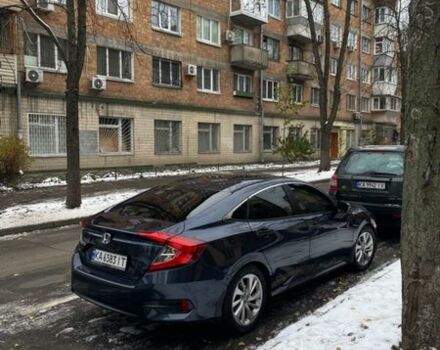 Синий Хонда Цивик, объемом двигателя 2 л и пробегом 232 тыс. км за 15000 $, фото 1 на Automoto.ua