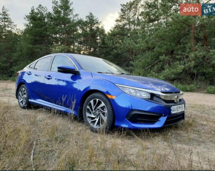 Синий Хонда Цивик, объемом двигателя 2 л и пробегом 122 тыс. км за 16000 $, фото 1 на Automoto.ua