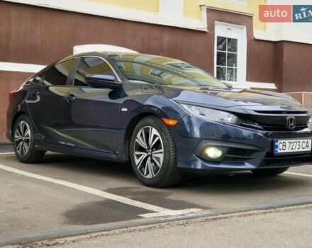 Синий Хонда Цивик, объемом двигателя 2 л и пробегом 196 тыс. км за 13700 $, фото 1 на Automoto.ua