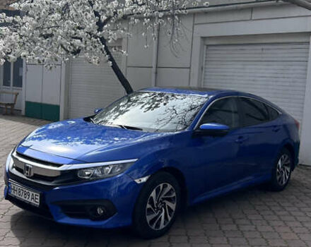 Синий Хонда Цивик, объемом двигателя 1.6 л и пробегом 103 тыс. км за 17600 $, фото 1 на Automoto.ua