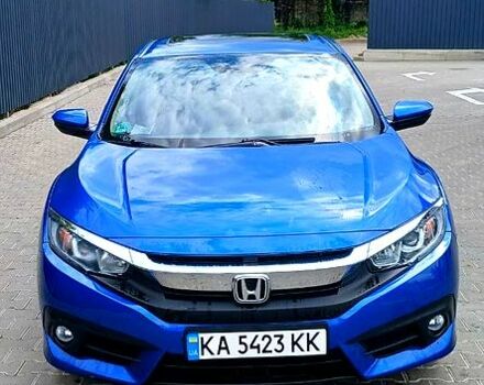 Синий Хонда Цивик, объемом двигателя 1.6 л и пробегом 107 тыс. км за 16000 $, фото 1 на Automoto.ua