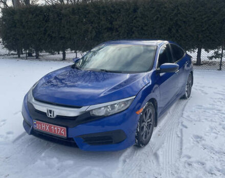 Синий Хонда Цивик, объемом двигателя 2 л и пробегом 122 тыс. км за 13500 $, фото 1 на Automoto.ua