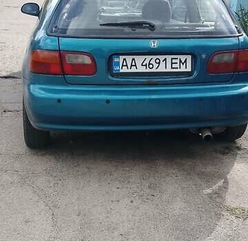 Зелений Хонда Сівік, об'ємом двигуна 1.34 л та пробігом 53 тис. км за 1800 $, фото 1 на Automoto.ua