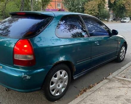 Зеленый Хонда Цивик, объемом двигателя 1.4 л и пробегом 234 тыс. км за 3100 $, фото 7 на Automoto.ua