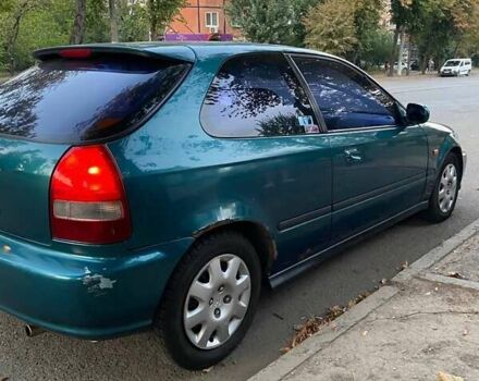 Зеленый Хонда Цивик, объемом двигателя 1.4 л и пробегом 234 тыс. км за 3100 $, фото 4 на Automoto.ua