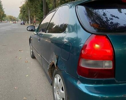 Зеленый Хонда Цивик, объемом двигателя 1.4 л и пробегом 234 тыс. км за 3100 $, фото 3 на Automoto.ua