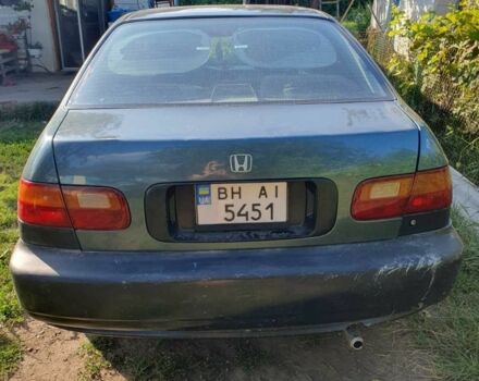 Зеленый Хонда Цивик, объемом двигателя 1 л и пробегом 285 тыс. км за 2000 $, фото 2 на Automoto.ua