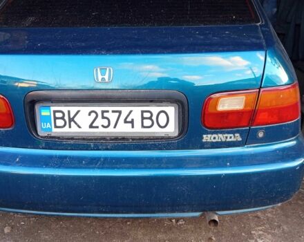 Зеленый Хонда Цивик, объемом двигателя 1.5 л и пробегом 4 тыс. км за 2000 $, фото 4 на Automoto.ua