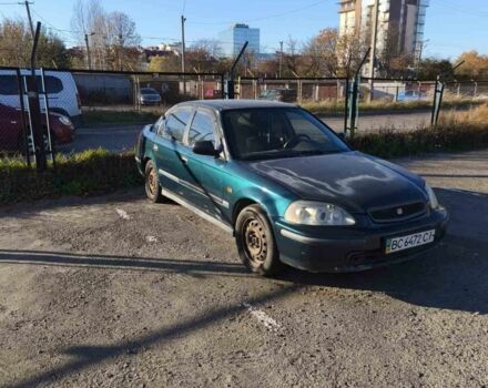 Зелений Хонда Сівік, об'ємом двигуна 1.5 л та пробігом 450 тис. км за 800 $, фото 3 на Automoto.ua