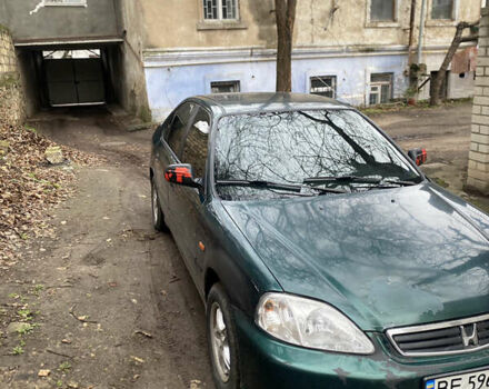 Зелений Хонда Сівік, об'ємом двигуна 1.4 л та пробігом 350 тис. км за 1400 $, фото 11 на Automoto.ua