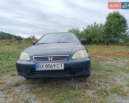 Зеленый Хонда Цивик, объемом двигателя 1.4 л и пробегом 478 тыс. км за 2350 $, фото 4 на Automoto.ua