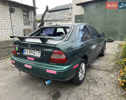 Зеленый Хонда Цивик, объемом двигателя 1.4 л и пробегом 298 тыс. км за 1000 $, фото 11 на Automoto.ua