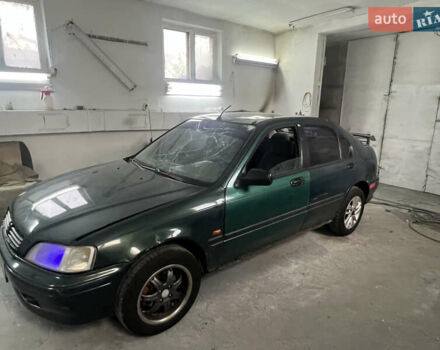 Зеленый Хонда Цивик, объемом двигателя 1.4 л и пробегом 298 тыс. км за 1000 $, фото 2 на Automoto.ua