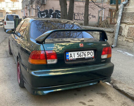Зеленый Хонда Цивик, объемом двигателя 1.4 л и пробегом 249 тыс. км за 4150 $, фото 3 на Automoto.ua