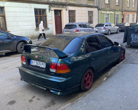 Зеленый Хонда Цивик, объемом двигателя 1.4 л и пробегом 249 тыс. км за 4150 $, фото 1 на Automoto.ua