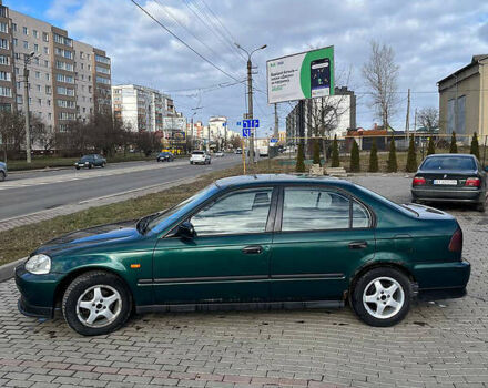 Зеленый Хонда Цивик, объемом двигателя 1.4 л и пробегом 191 тыс. км за 3200 $, фото 10 на Automoto.ua