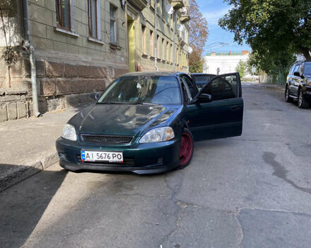 Зеленый Хонда Цивик, объемом двигателя 1.4 л и пробегом 249 тыс. км за 4150 $, фото 8 на Automoto.ua