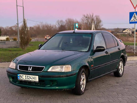 Зеленый Хонда Цивик, объемом двигателя 1.4 л и пробегом 397 тыс. км за 1150 $, фото 1 на Automoto.ua