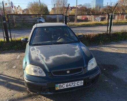 Зеленый Хонда Цивик, объемом двигателя 1.5 л и пробегом 450 тыс. км за 800 $, фото 1 на Automoto.ua