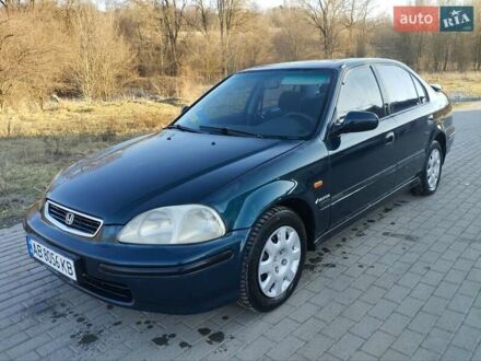 Хонда Цивик 1998 в Жмеренке на Automoto.ua Зеленый Хонда Цивик, объемом двигателя 1.4 л и пробегом 378 тыс. км за 2950 $, фото 1 на Automoto.ua