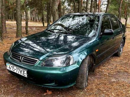 Хонда Цивик 1998 в Лебедине на Automoto.ua Зеленый Хонда Цивик, объемом двигателя 15 л и пробегом 377 тыс. км за 1600 $, фото 1 на Automoto.ua