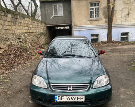 Зелений Хонда Сівік, об'ємом двигуна 1.4 л та пробігом 350 тис. км за 1400 $, фото 1 на Automoto.ua