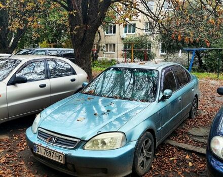 Зеленый Хонда Цивик, объемом двигателя 1.6 л и пробегом 240 тыс. км за 1700 $, фото 1 на Automoto.ua