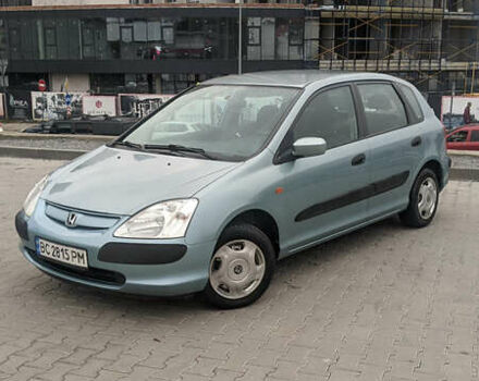 Зеленый Хонда Цивик, объемом двигателя 1.4 л и пробегом 201 тыс. км за 3300 $, фото 1 на Automoto.ua