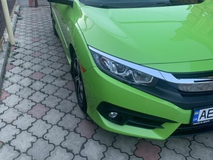 Хонда Цивик 2017 в Никополе на Automoto.ua Зеленый Хонда Цивик, объемом двигателя 1.5 л и пробегом 100 тыс. км за 14000 $, фото 1 на Automoto.ua