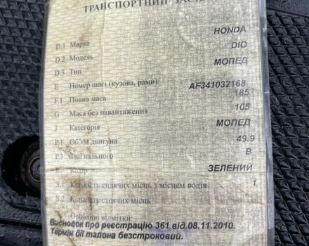 Хонда Другая, объемом двигателя 0 л и пробегом 0 тыс. км за 335 $, фото 5 на Automoto.ua