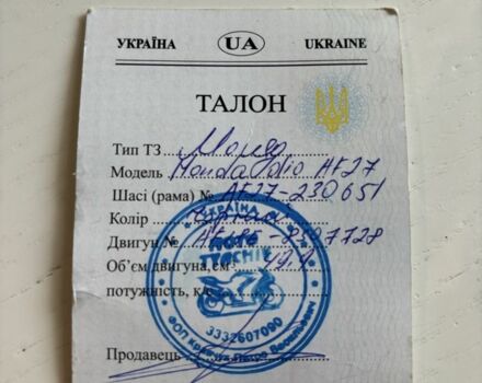 Хонда Другая, объемом двигателя 50 л и пробегом 0 тыс. км за 476 $, фото 10 на Automoto.ua