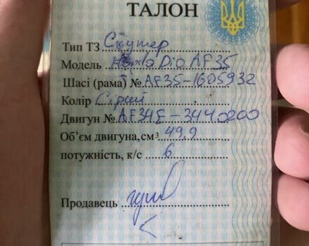Хонда Інша, об'ємом двигуна 0 л та пробігом 0 тис. км за 352 $, фото 7 на Automoto.ua