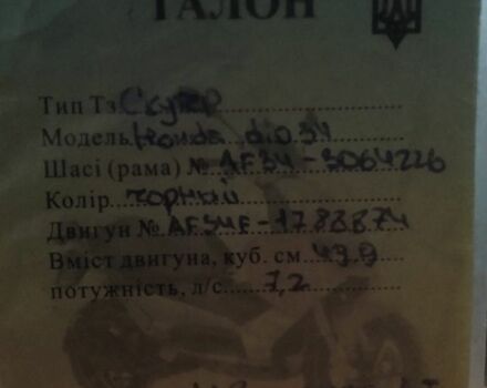 Хонда Другая, объемом двигателя 49 л и пробегом 0 тыс. км за 291 $, фото 11 на Automoto.ua