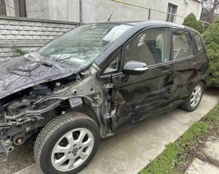 Черный Хонда Джаз, объемом двигателя 1.4 л и пробегом 200 тыс. км за 2600 $, фото 4 на Automoto.ua