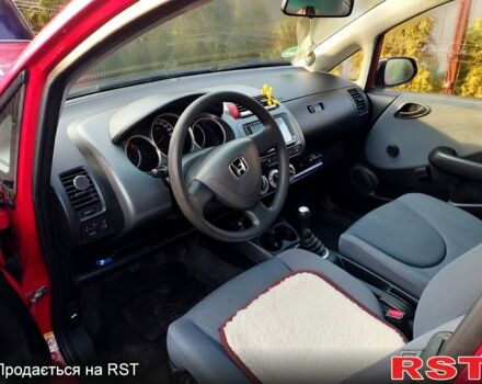 Красный Хонда Джаз, объемом двигателя 1.2 л и пробегом 165 тыс. км за 4300 $, фото 10 на Automoto.ua