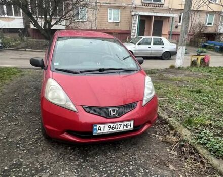 Красный Хонда Джаз, объемом двигателя 1.2 л и пробегом 218 тыс. км за 4500 $, фото 1 на Automoto.ua