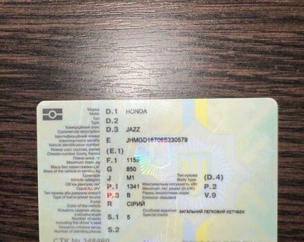 Серый Хонда Джаз, объемом двигателя 1.34 л и пробегом 101 тыс. км за 4599 $, фото 5 на Automoto.ua