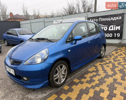 Синий Хонда Джаз, объемом двигателя 1.34 л и пробегом 215 тыс. км за 3850 $, фото 1 на Automoto.ua