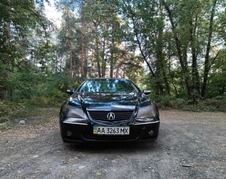 Черный Хонда Легенд, объемом двигателя 3.5 л и пробегом 230 тыс. км за 4900 $, фото 4 на Automoto.ua