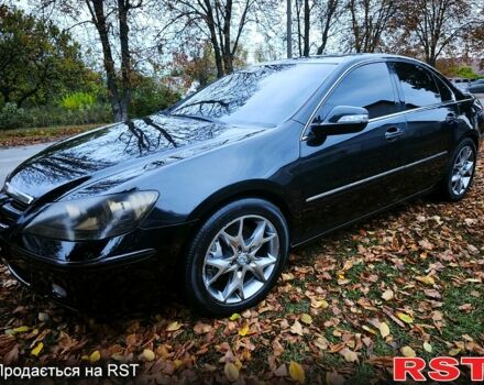 Черный Хонда Легенд, объемом двигателя 3.5 л и пробегом 280 тыс. км за 5000 $, фото 4 на Automoto.ua